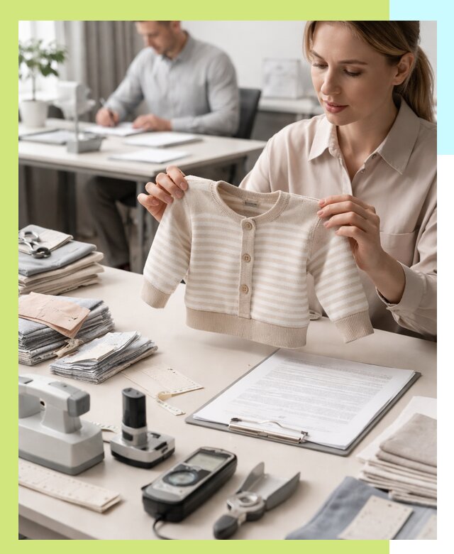 Сертификация детской одежды и текстильных изделий в Кимовске