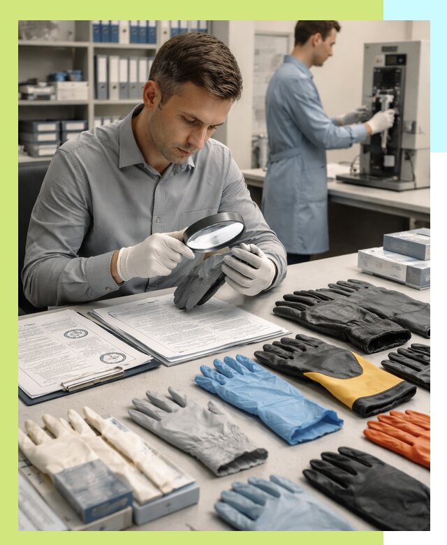 Сертификация перчаток и средств защиты продукции в Кимовске