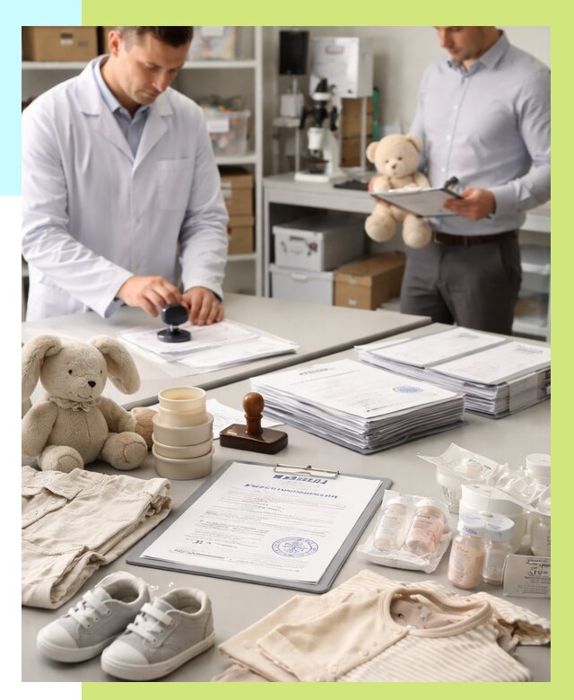 Сертификация детских товаров в Кимовске от 15462 р. | Алешин-Кмв