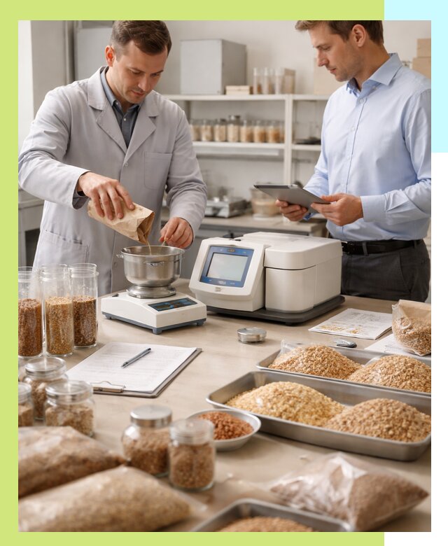 Сертификация зерна и зерновой продукции в Кимовске для экспорта