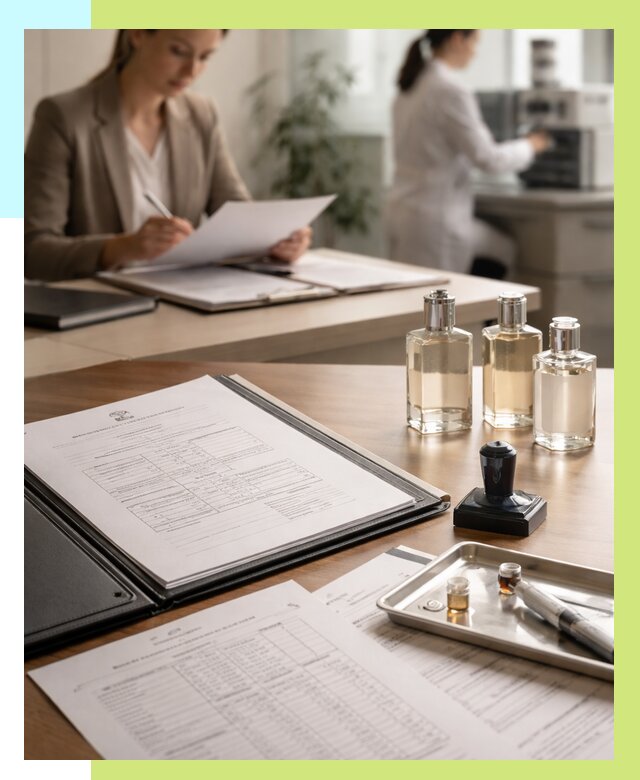 Сертификация парфюмерии в Кимовске от 15462 р. | Алешин-Кмв