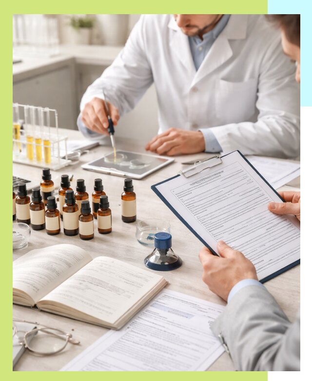Сертификация эфирных масел и документация качества в Кимовске
