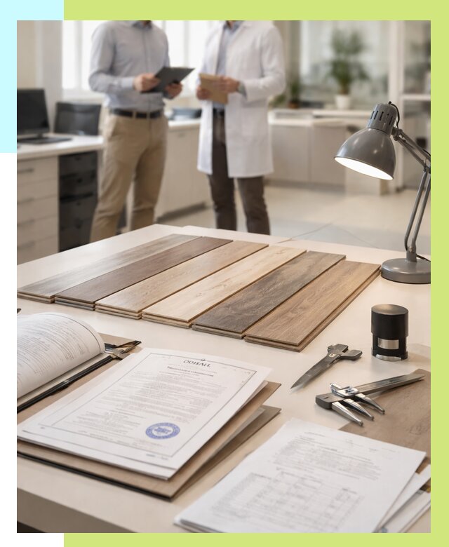 Сертификация ламината в Кимовске от 18554 р. под ключ | Алешин-Кмв