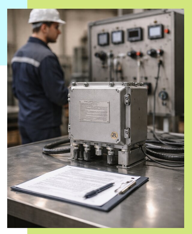 Сертификация взрывозащищенного оборудования в Кимовске от 36078 р. | Алешин-Кмв