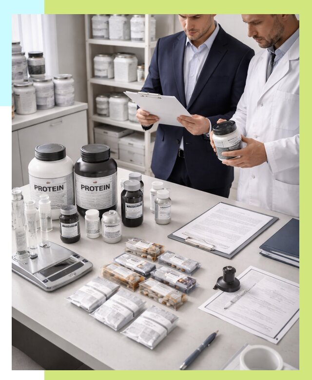 Сертификация спортивного питания в Кимовске от 15462 р., Алешин-Кмв