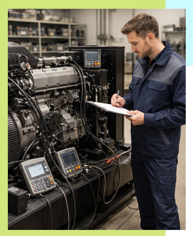 Сертификация дизельных генераторов и их оборудования в Кимовске