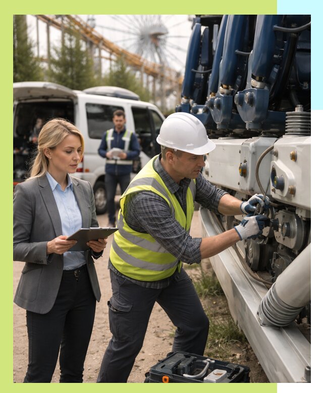 Сертификация аттракционов и проверка безопасности в Кимовске