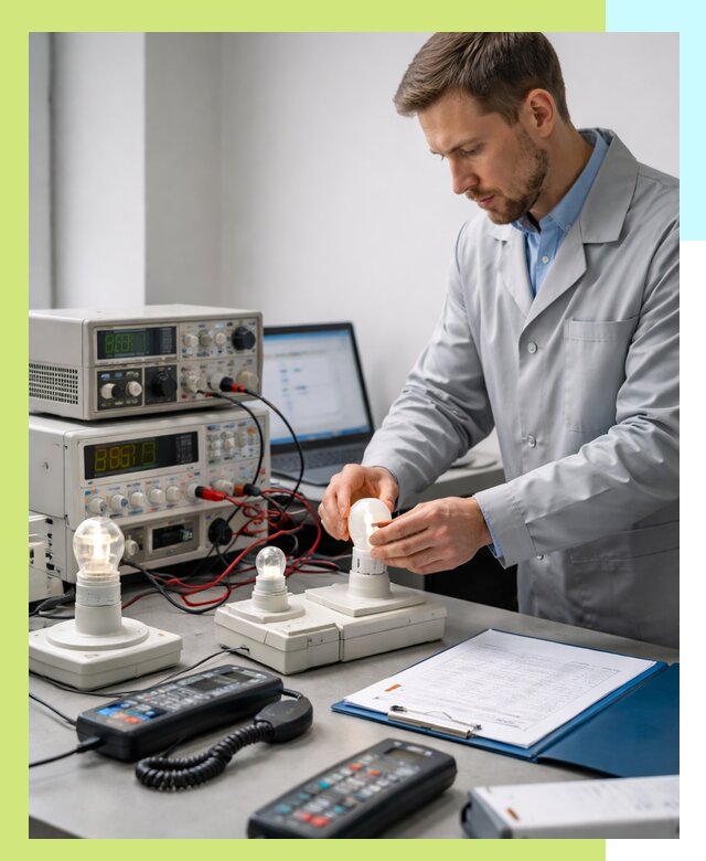 Сертификация ламп и светильников в Кимовске по нормативам