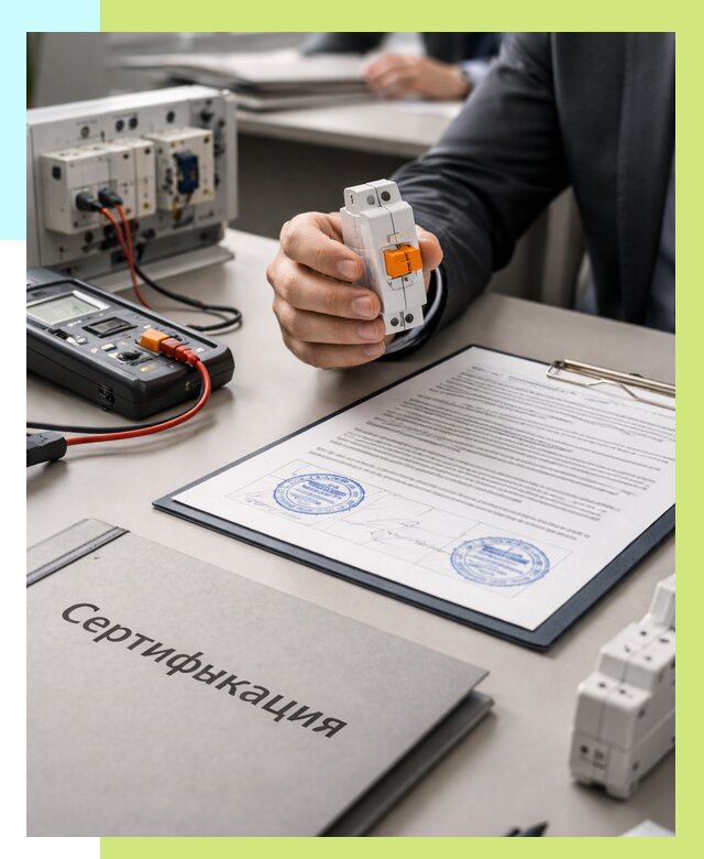 Сертификация выключателей под ключ в Кимовске от 15462 р. | Алешин-Кмв