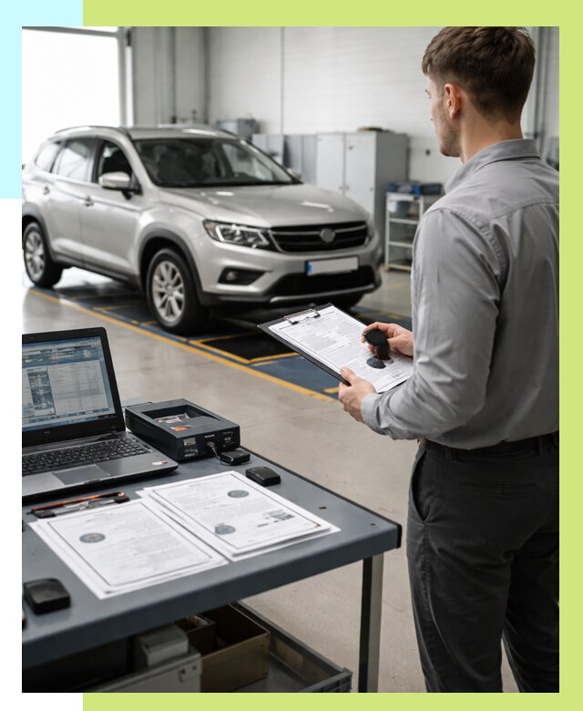 Сертификация транспортных средств в Кимовске от 12370 р. | Алешин-Кмв