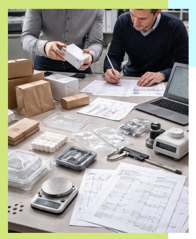 Разработка ТУ на упаковку паспорт и образцы в Кимовске