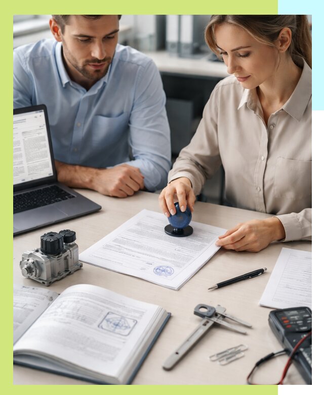 Выдача паспорта изделия и техническая экспертиза продукции в Кимовске