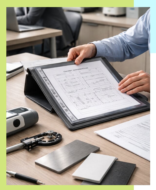 Оформление паспорта материала для продукции в Кимовске