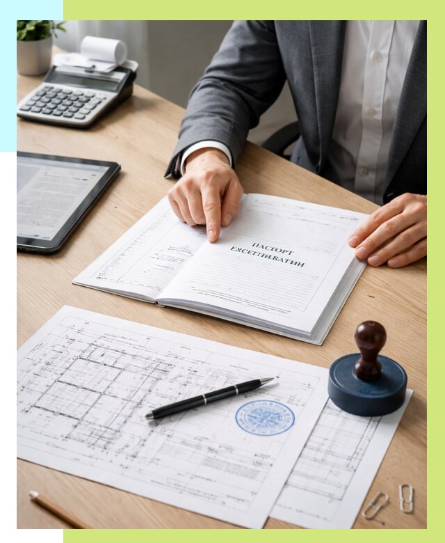 Паспорт эксплуатации в Кимовске под ключ от 4639 р. Алешин-Кмв