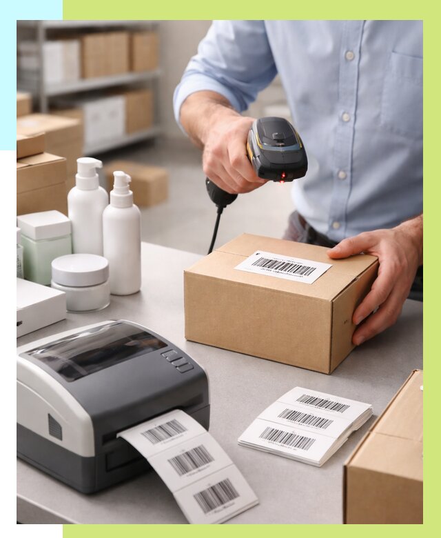 Штрихкодирование продукции в Кимовске от 4639 р. | Алешин-Кмв