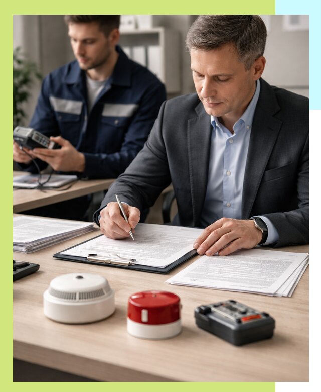 Получение добровольного пожарного сертификата в Кимовске