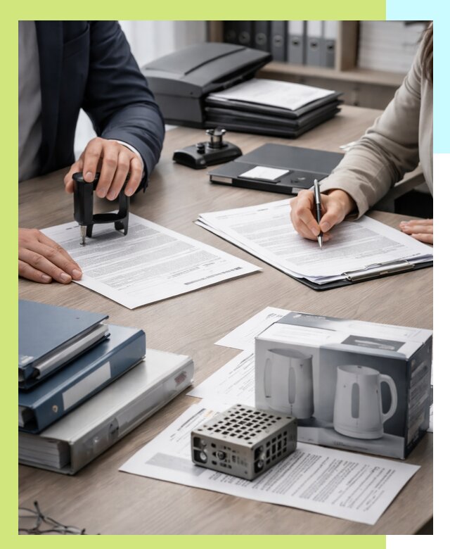 Оформление деклараций соответствия на продукцию в Кимовске