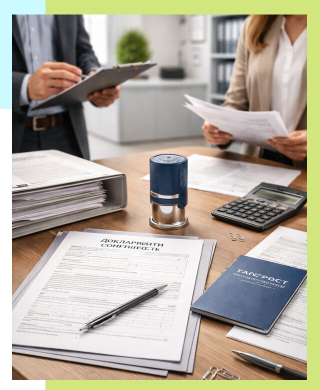 Декларация соответствия ТР ТС в Кимовске от 8246 р., Алешин-Кмв