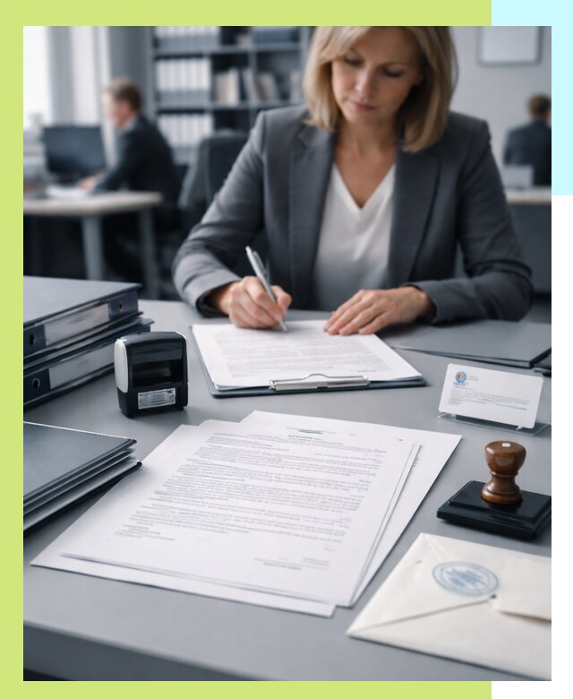 Оформление отказного письма для продукции и оборудования в Кимовске