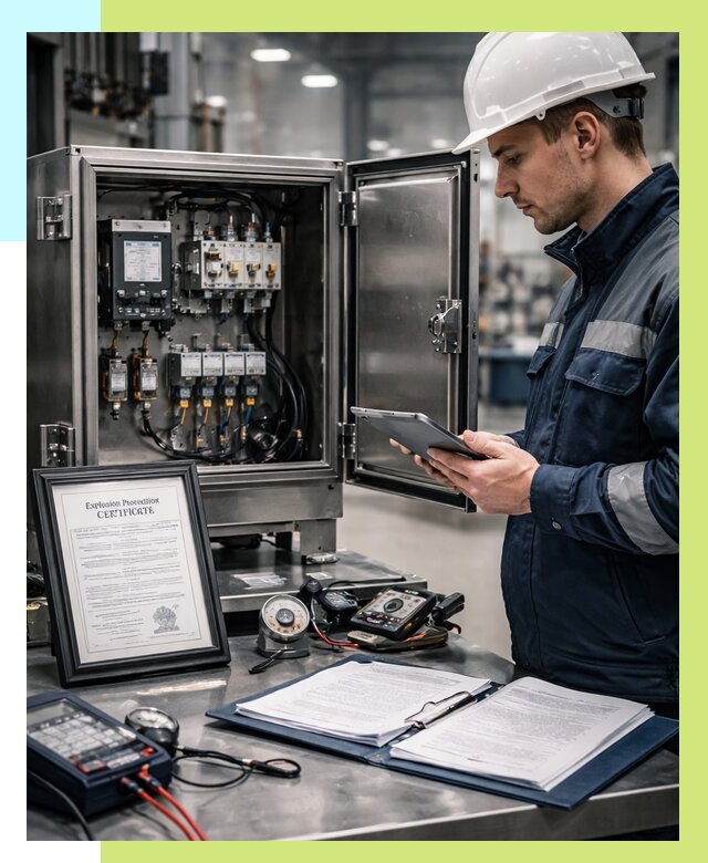 Сертификат взрывозащиты в Кимовске от 46386 р. | Алешин-Кмв