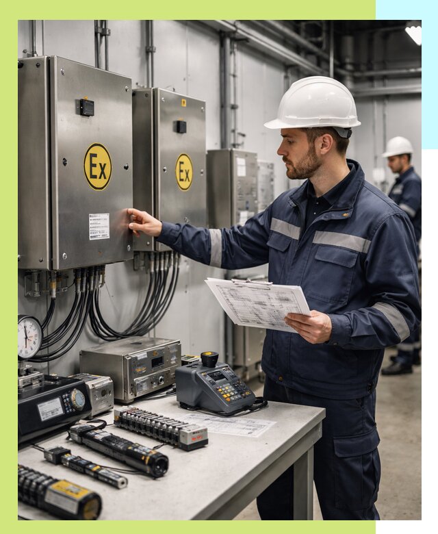 Сертификат взрывозащиты промышленного оборудования в Кимовске