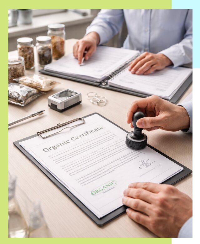 Получение органик сертификата для продукции в Кимовске