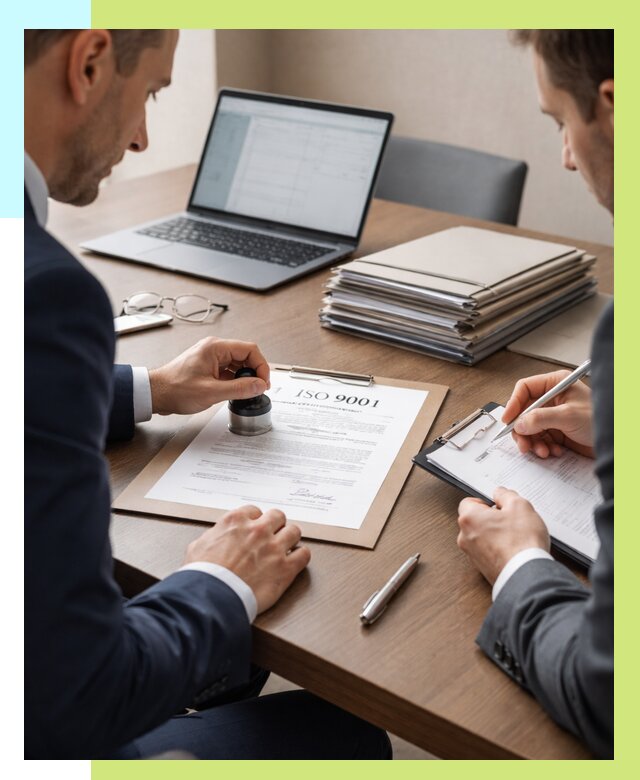 Сертификат ISO 9001 в Кимовске купить от 82464 р. | Алешин-Кмв