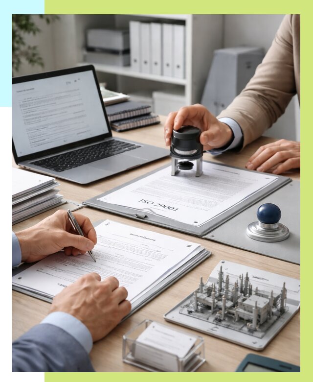 Сертификат ISO 29001 в Кимовске под ключ от 77310 р. | Алешин-Кмв