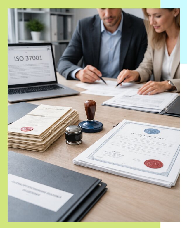 Получение сертификата ISO 37001 по системе борьбы с коррупцией в Кимовске